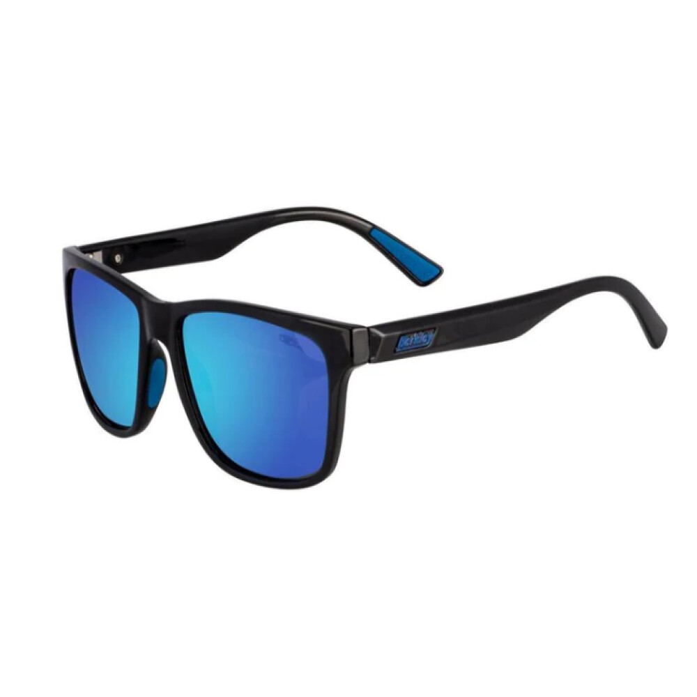 Berkley® BER003 Sunglasses Gloss Black/Blue Mirror
