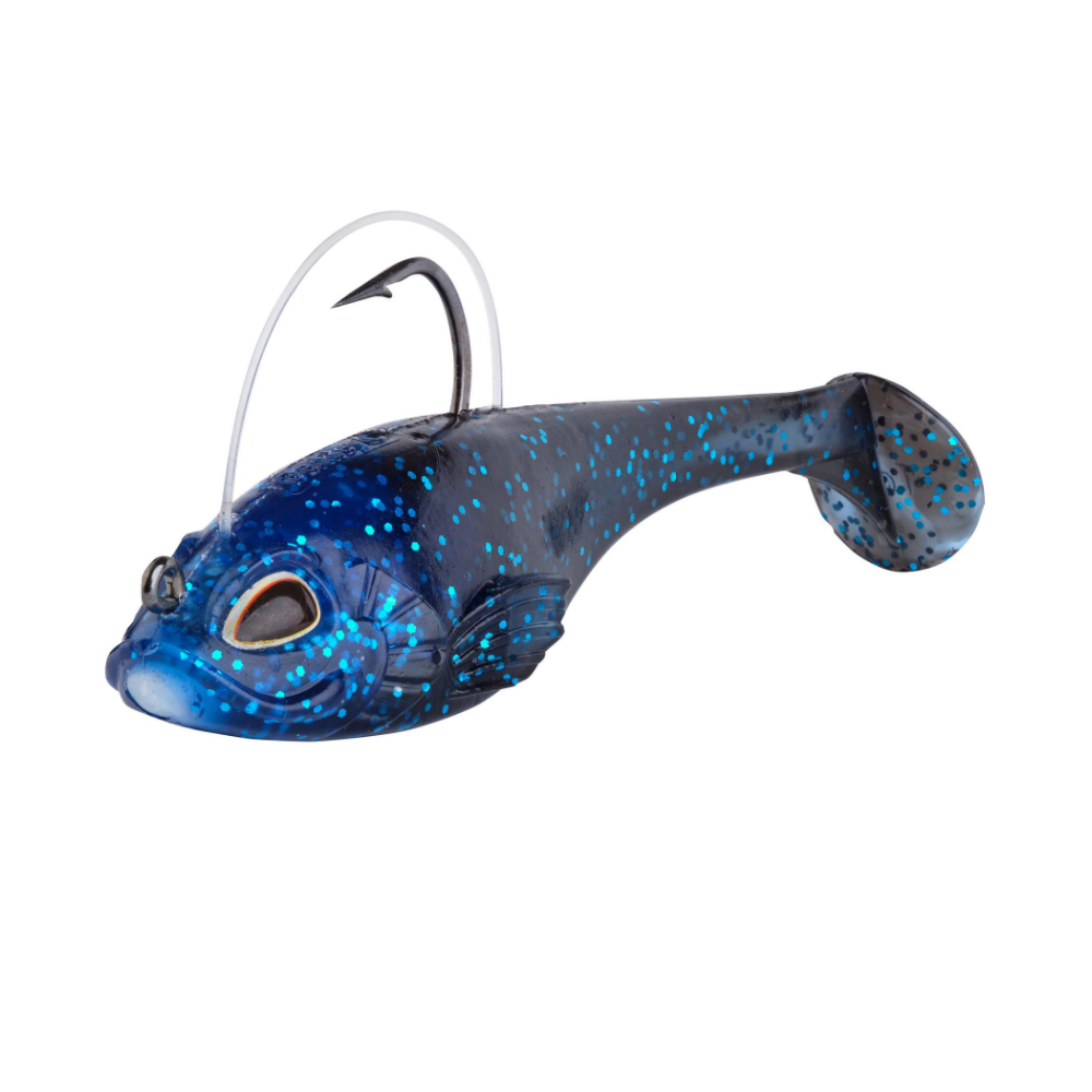 Berkley Powerbait Agent E, Colour: Bruised Sapphire, Size: 3 3/4in, Quantity: 2