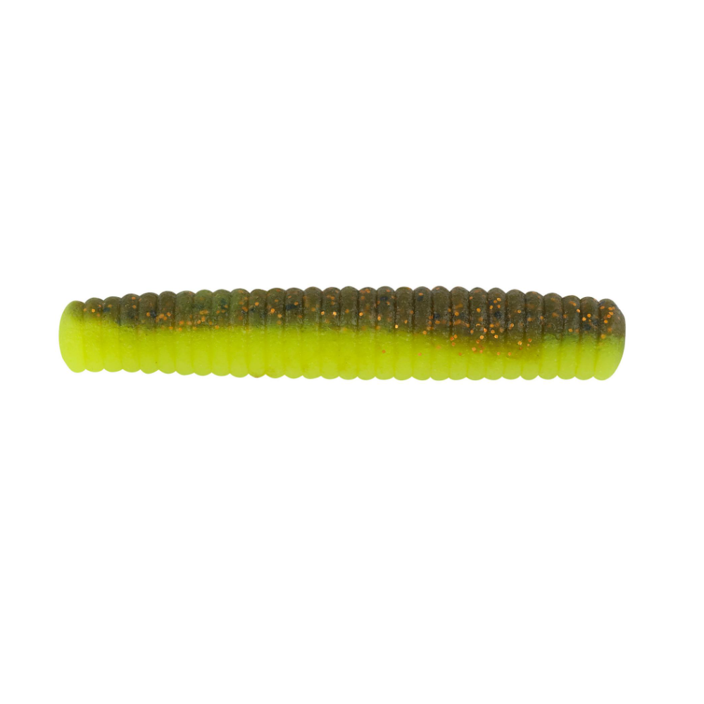 Berkley PowerBait Maxscent Lil&#39; General, Colour: Coppertreuse, Size: 2 3/4in, Quantity: 8