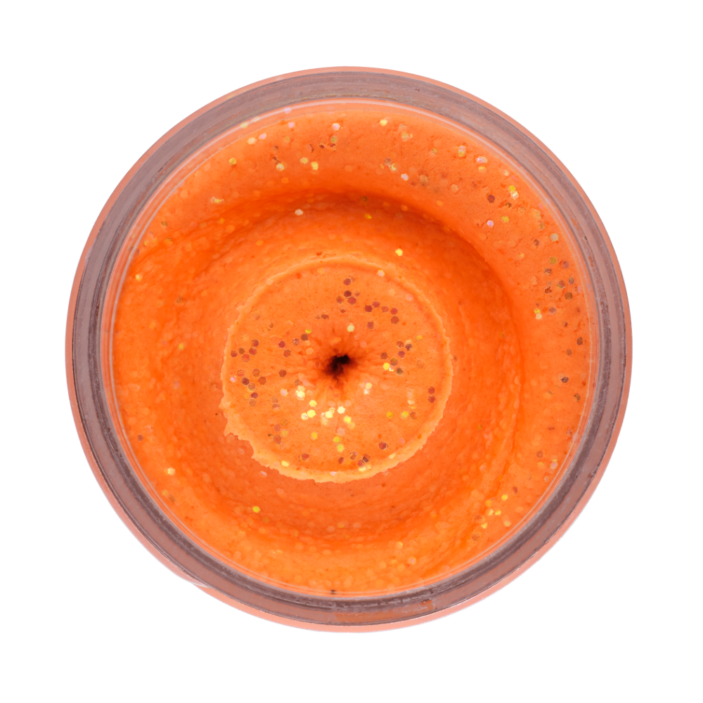 Berkley PowerBait Natural Glitter Trout Bait, Color: Fluorescent Orange