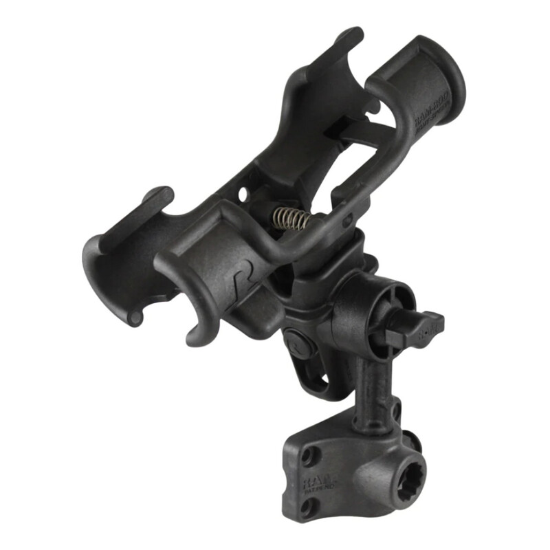 Light-Speed™ Fishing Rod Holder with Bulkhead/Flat Base