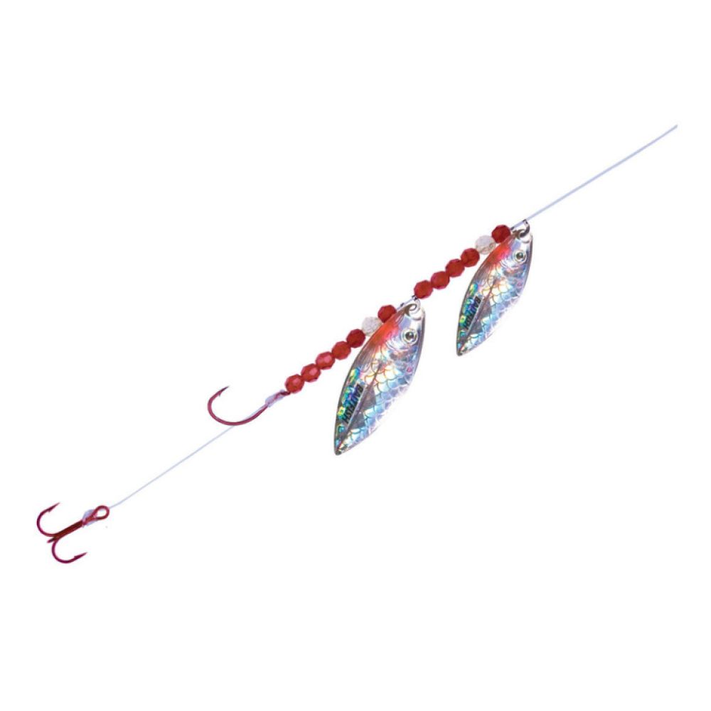 Northland Mr. Walleye Willow Crawler Hauler, Colour: Silver Shiner, Length: 60in, size: 3