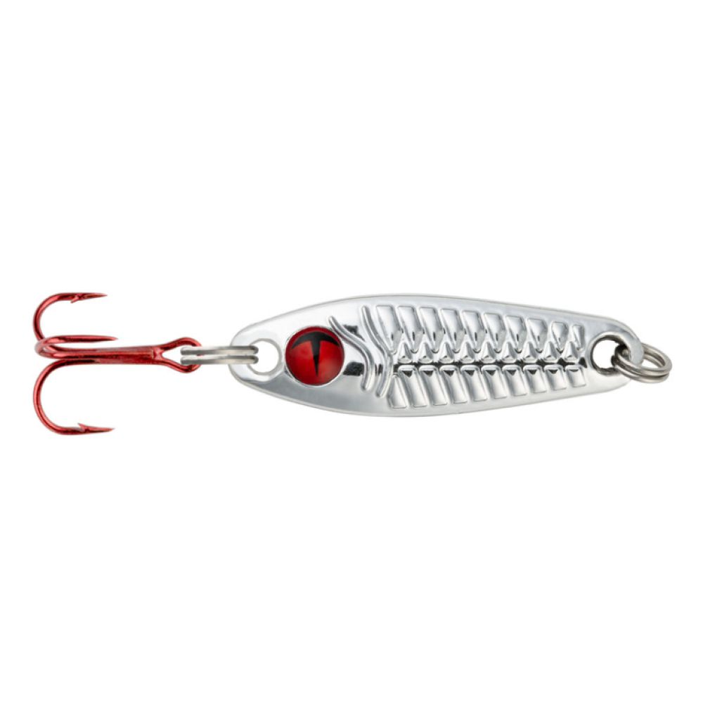 Tungsten Buck-Shot Spoon, Color: Silver, Size: 1/8oz