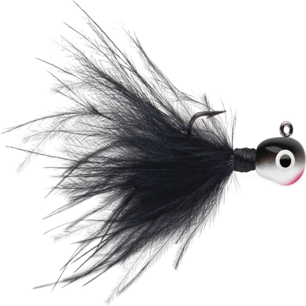 Tungsten Roach Jig, Color: Black, Size: 1/16oz