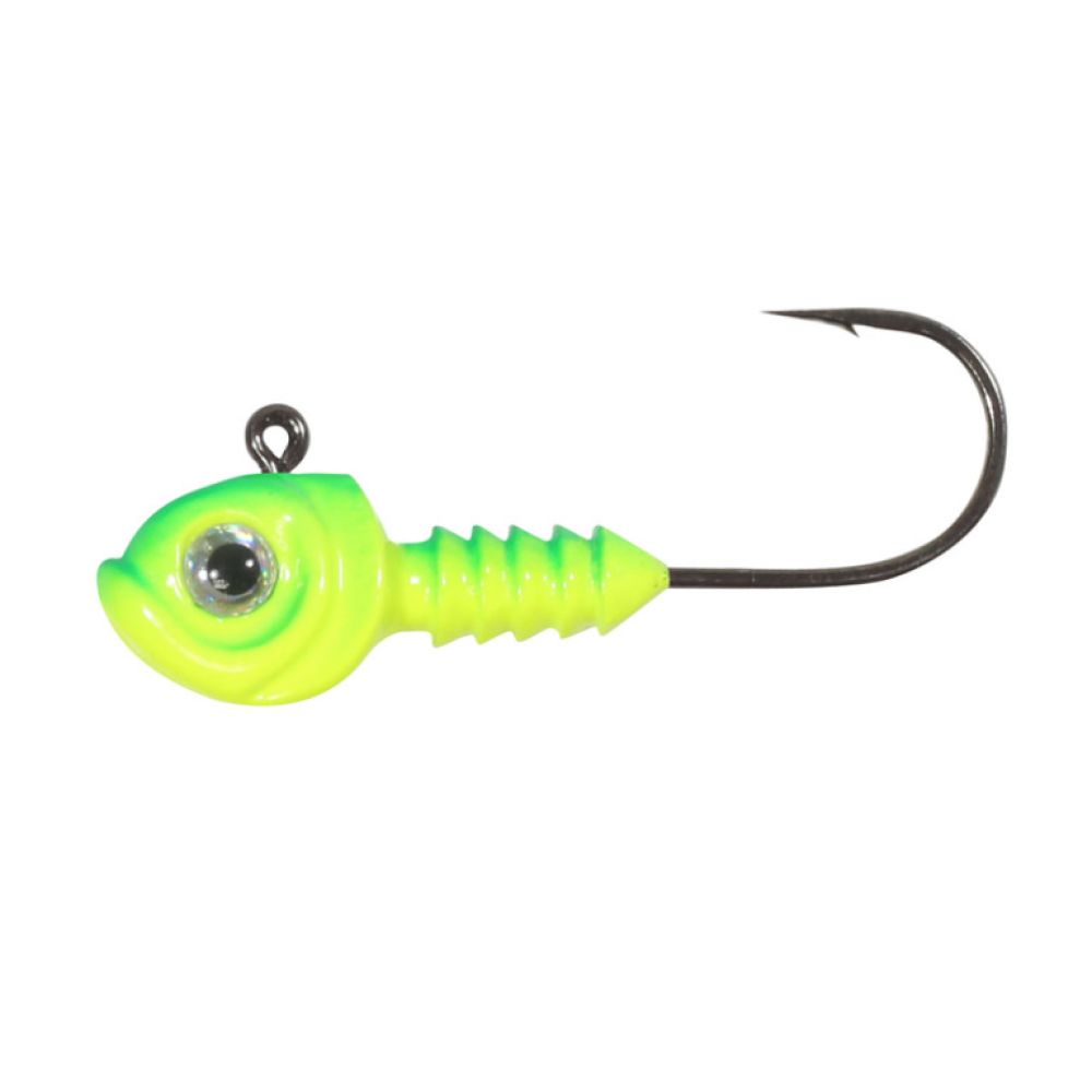 Smeltinator Jig, Attribute 1: Chartreuse Moss, Attribute 2: 3/0, Attribute 3: 1/4oz