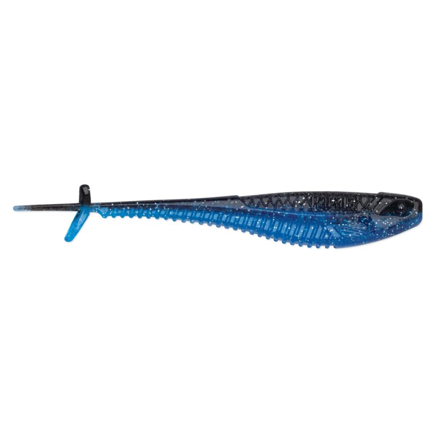 Mooch Minnow, Colour: Black n Blue, Size: 3.5in, Quantity: 6