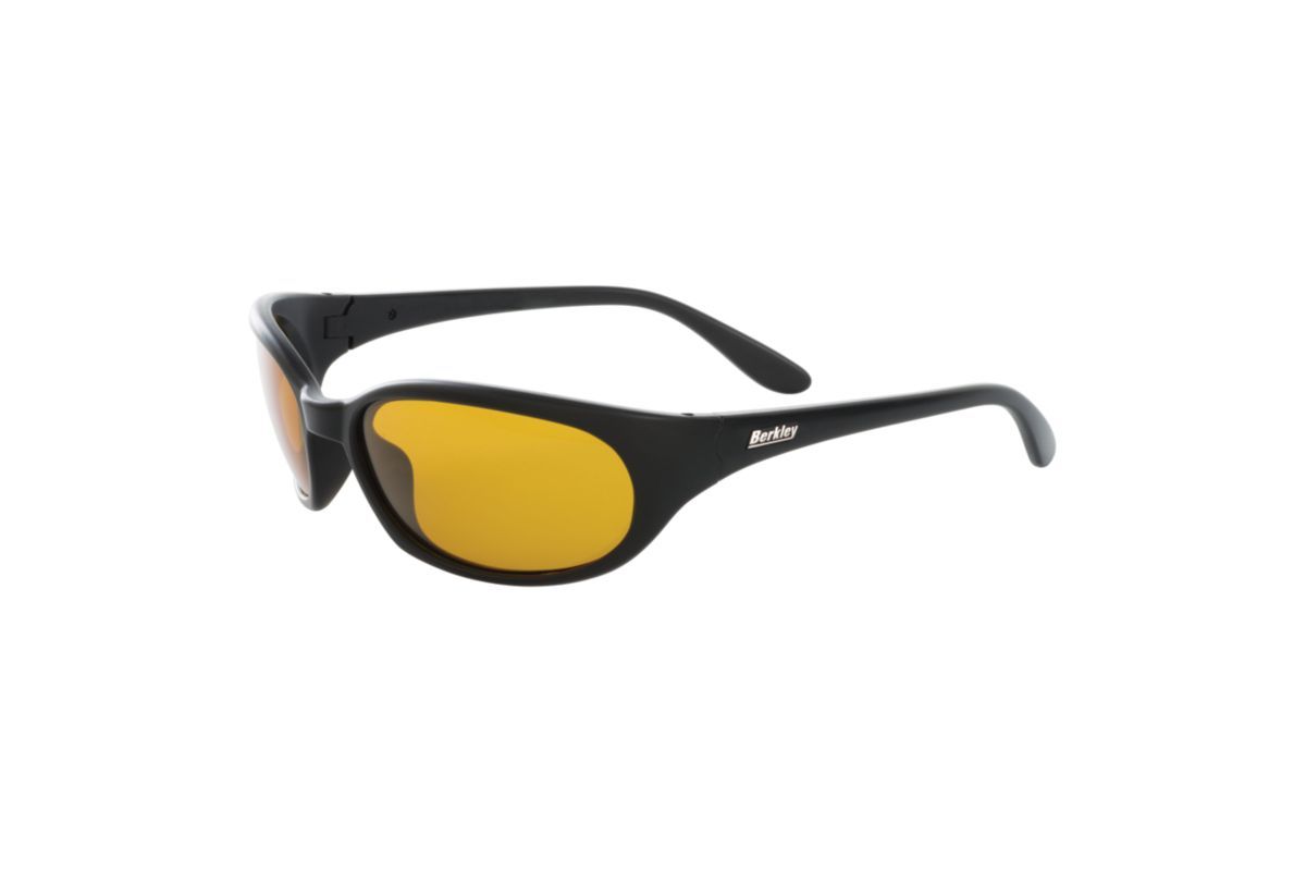 Berkley Eufaula Sunglasses, Color: Matte Black/Amber