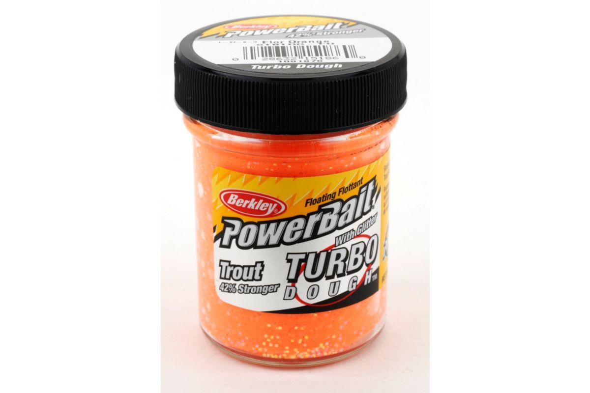 Berkley Glitter Turbo Dough, Color: Fluorescent Orange