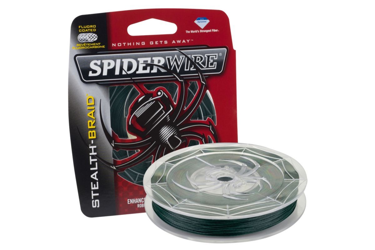 Spiderwire Stealth, Colour: Moss Green, Yard: 300, lb Test: 6