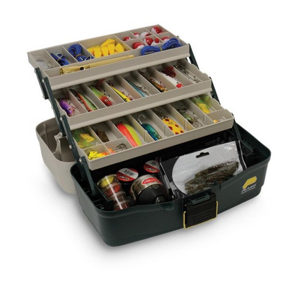 3 Tray Green/Sandstone box