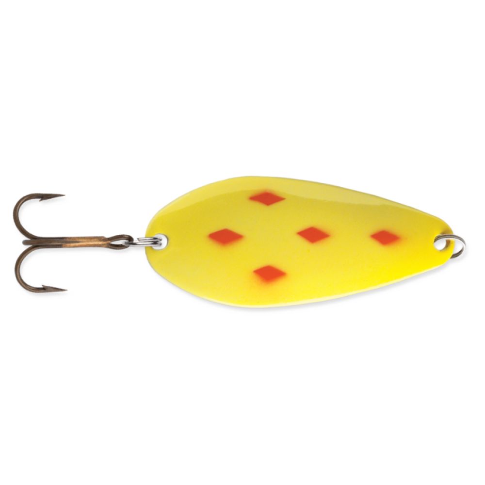 Blue Fox Strobe Tear Drop Spoon, Color: Five of Diamonds, Size: 1/4oz