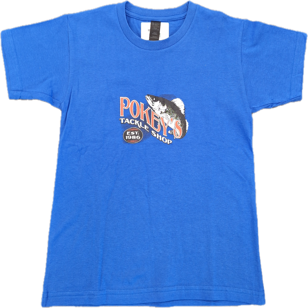 Pokey&#39;s Youth T-Shirt Blue