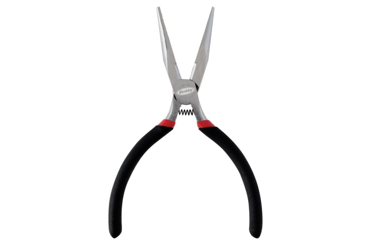 Berkley Chrome Split Ring Pliers 6in, Color: Black