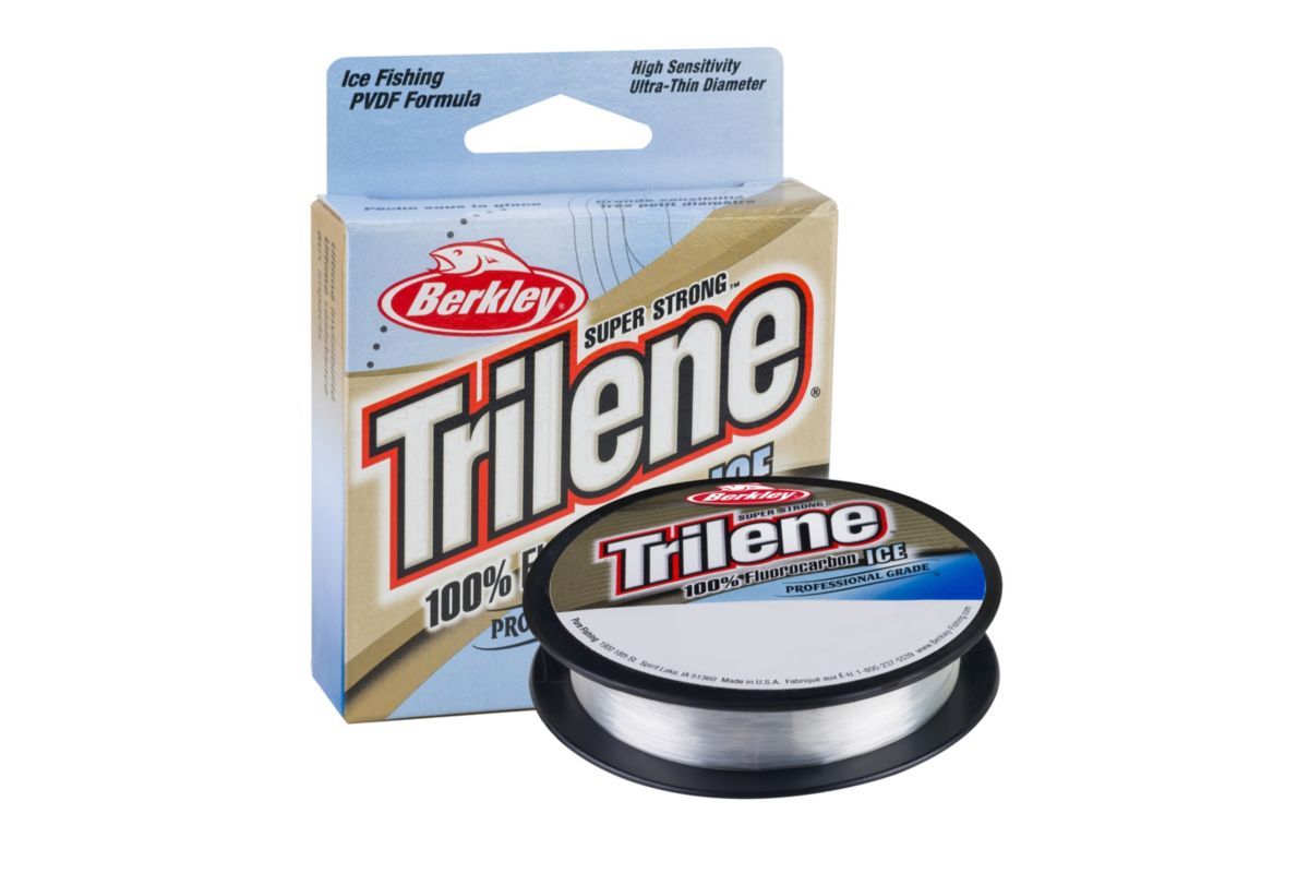 Berkley Trilene Fluorocarbon Ice, Colour: Clear, Yard: 75, lb Test: 3