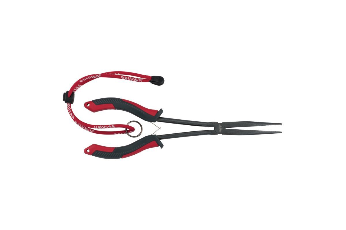 Berkley XCD Long Reach Pliers 11in, Color: Red/Gray/Black