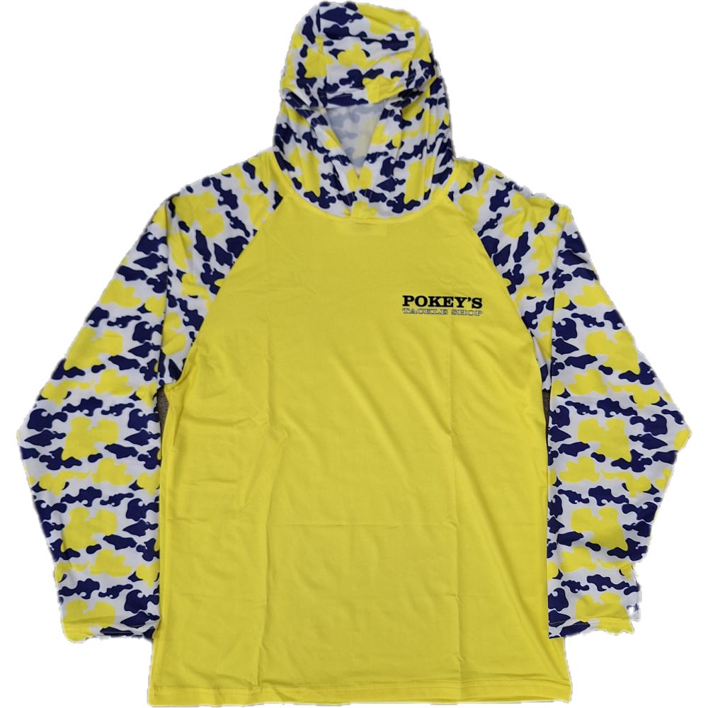 Sun Shirt Hooded Hi Viz Yellow