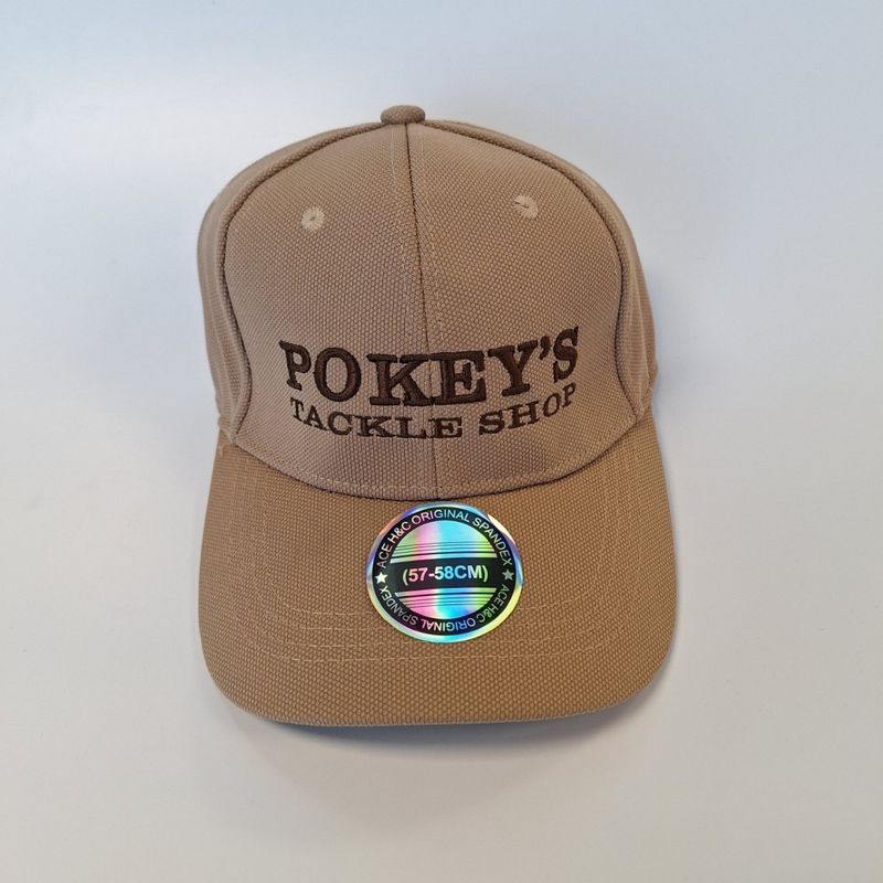 Pokey&#39;s FlexFit Hat Khaki