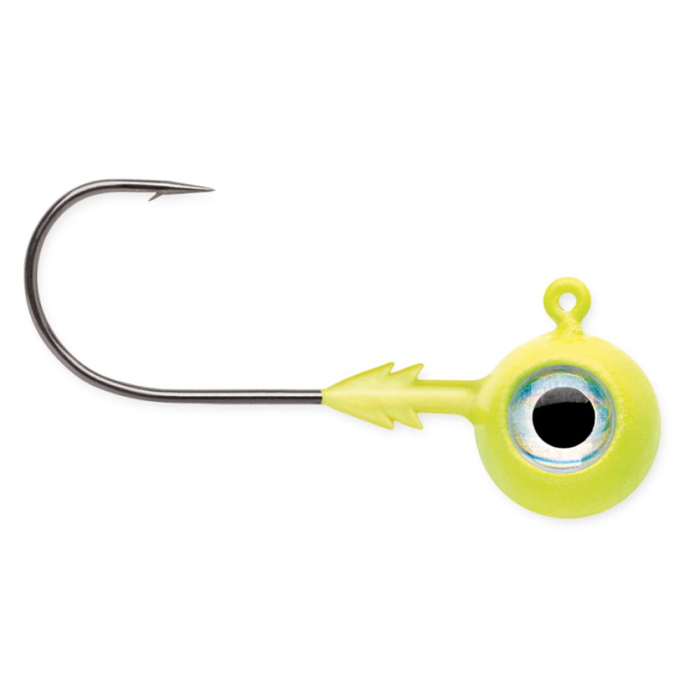 VMC Tungsten Moon Eye Jig, Color: Chart, Size: 1/8oz