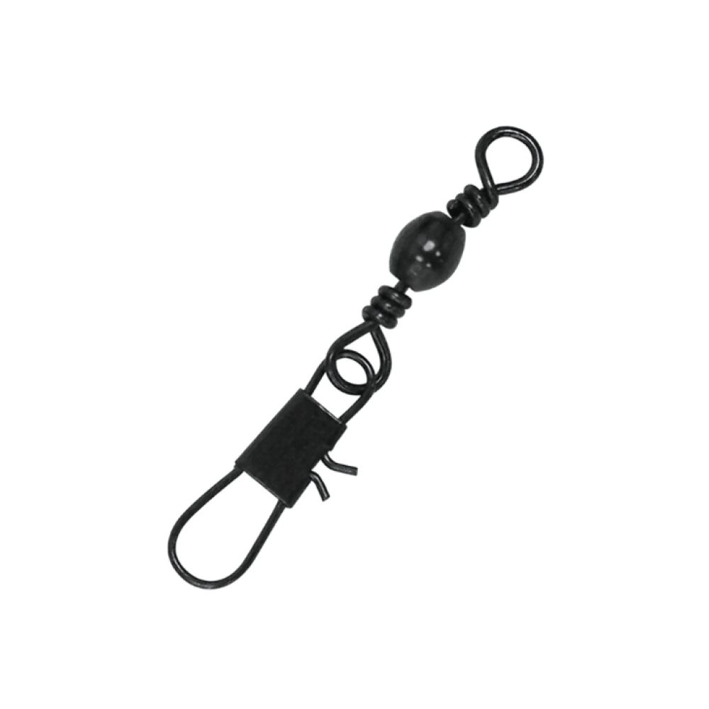 Eagle Claw 01031 - 01133 Barrel Swivel with Interlock Snap