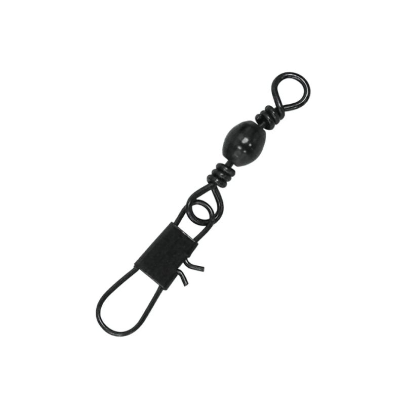 Eagle Claw 01031 - 01133 Barrel Swivel with Interlock Snap