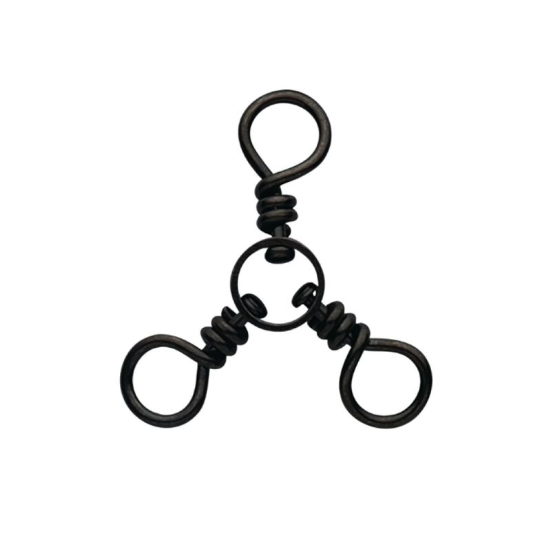 Eagle Claw 01152 3-Way Swivels