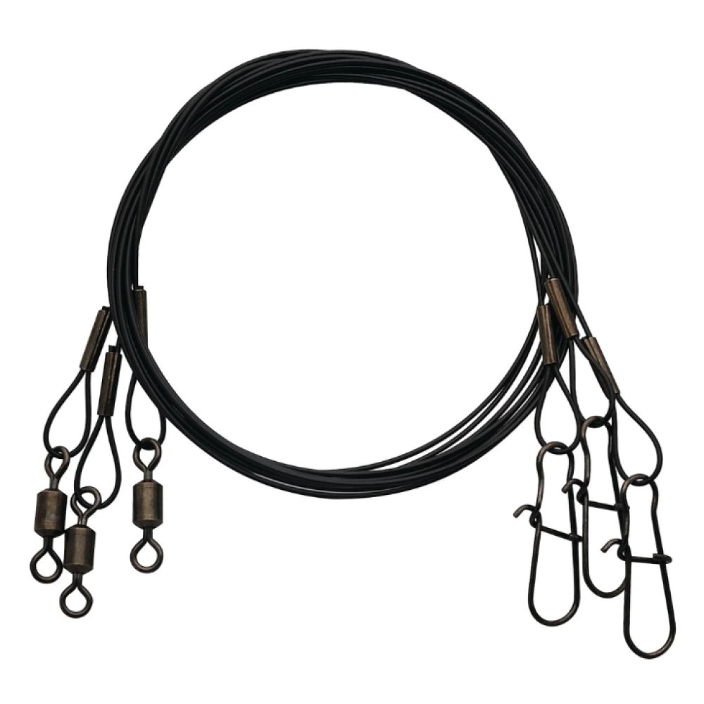 Eagle Claw 08012 - 0813 Heavy Duty Wire Leader - 3 Pack