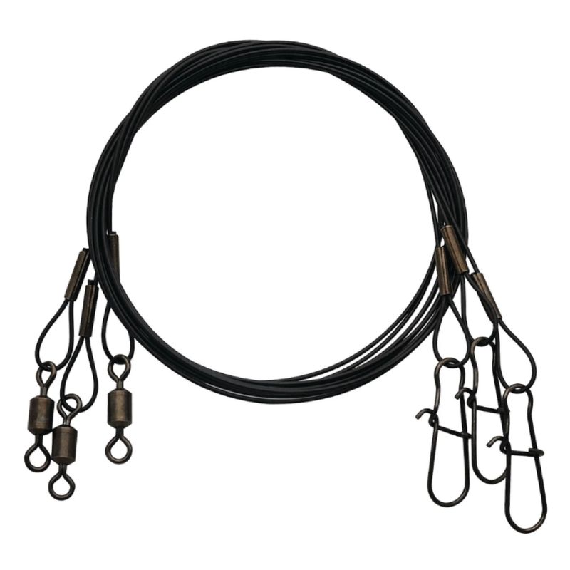 Eagle Claw 08012 - 0813 Heavy Duty Wire Leader - 3 Pack