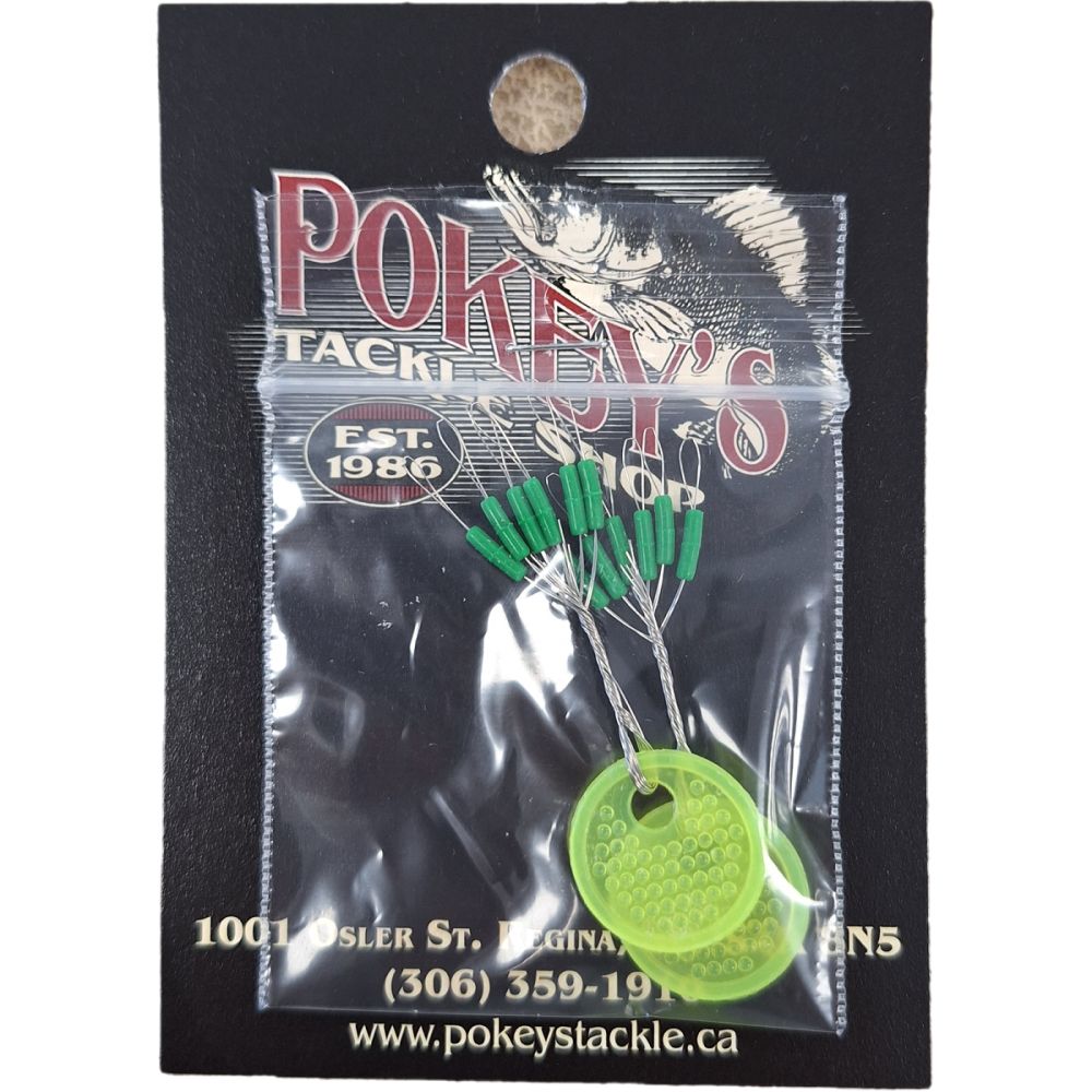 Pokeys Rubber Bobber Stop, Size: S