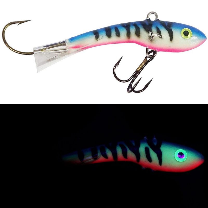 Moonshine Lures Glow Shiver Minnow Size 2.5, 3