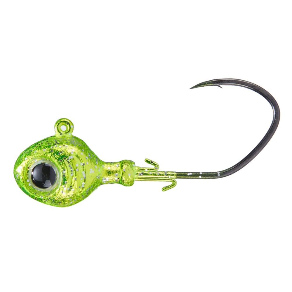Gamakatsu Max-Eye Swim Jig, Color: Chrome Chart Sparkle, Size: 1/2oz