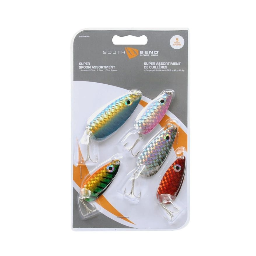 South Bend Prism Spoon 5-Pak