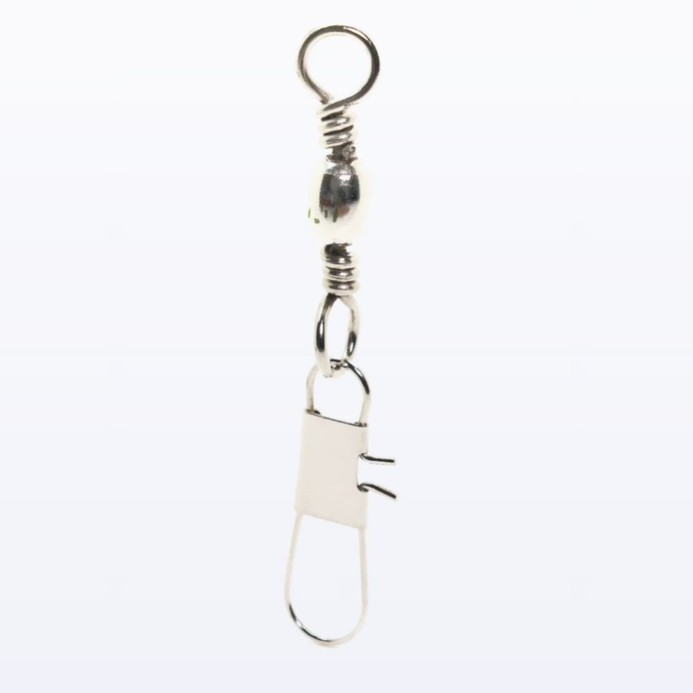 Mustad Barrel Swivel with Interlock Snap