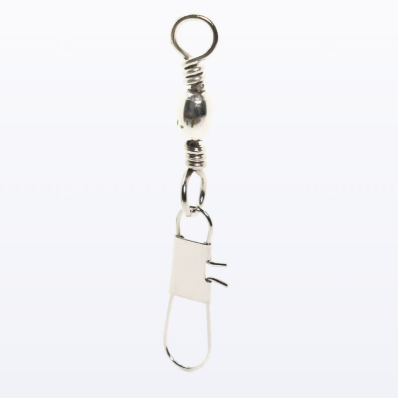 Mustad Barrel Swivel with Interlock Snap