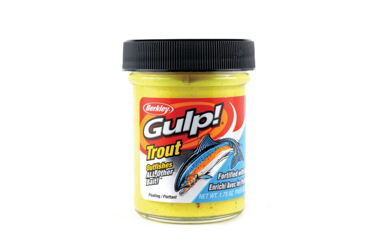 Berkley Gulp Trout Dough, Color: Chunky Chartreuse