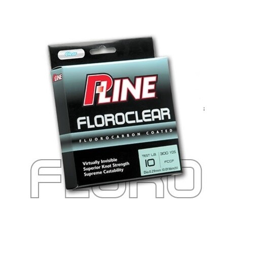 P Line Floroclear, Colour: Clear, Yard: 300, lb Test: 6