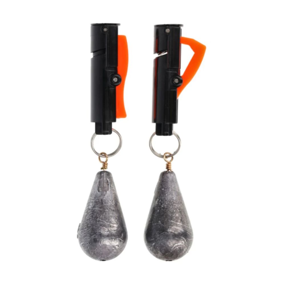Eagle Claw Snap Weight Quick Release Line Clip 2 Pak