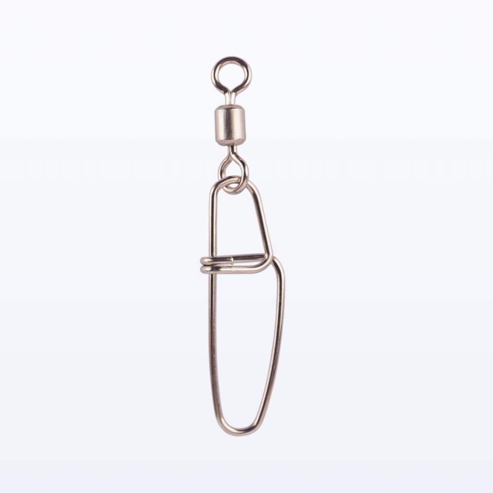 Mustad SS Rolling Barrel w/Insurance Snap
