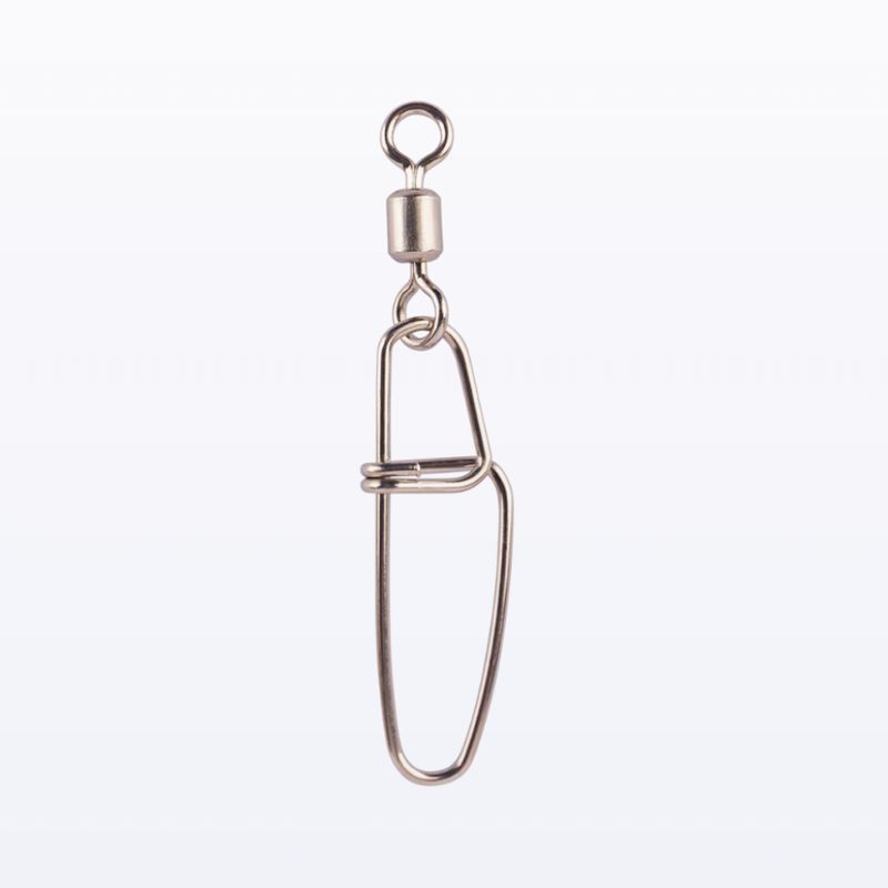 Mustad SS Rolling Barrel w/Insurance Snap