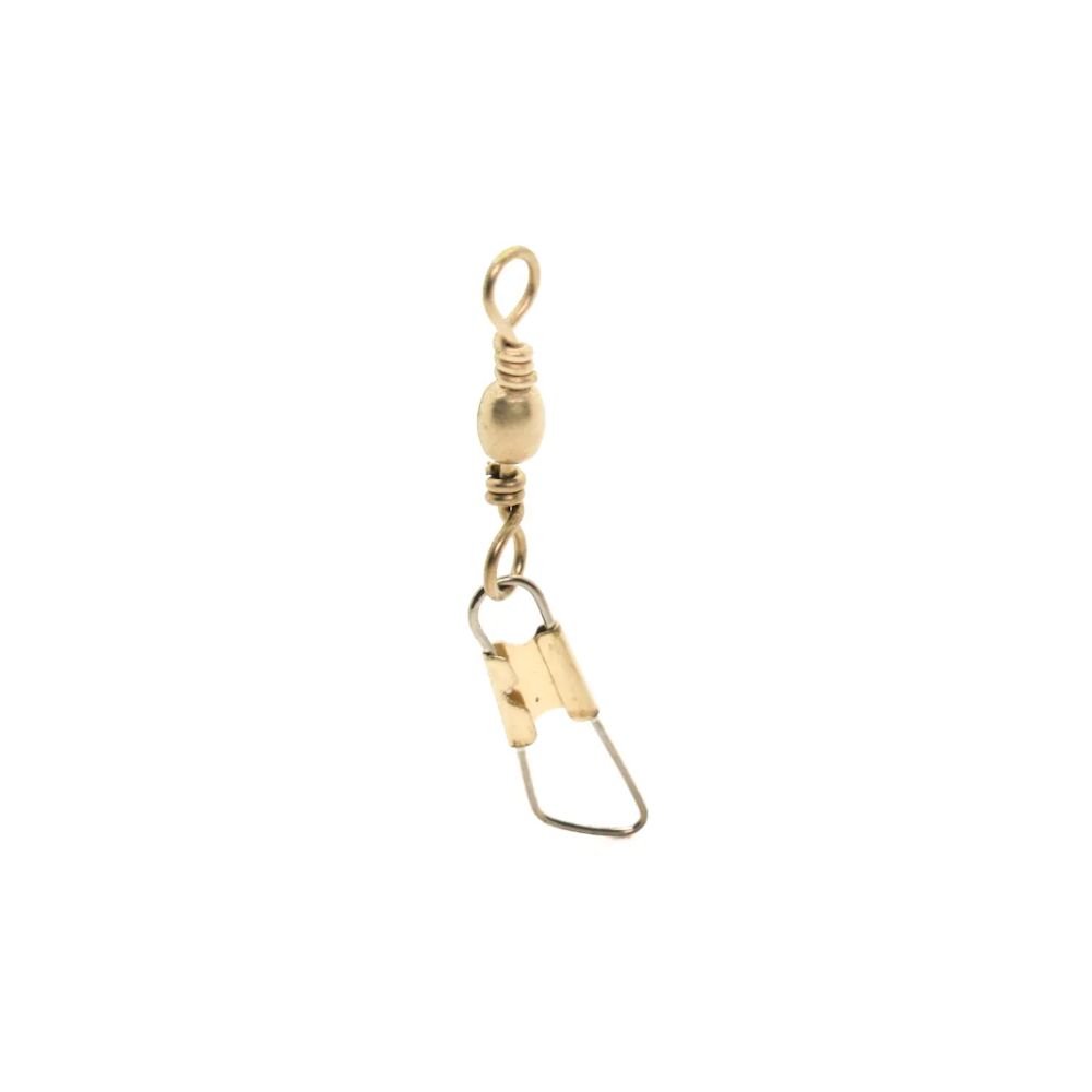 Mustad Barrel Swivel w/ Safety Snap
