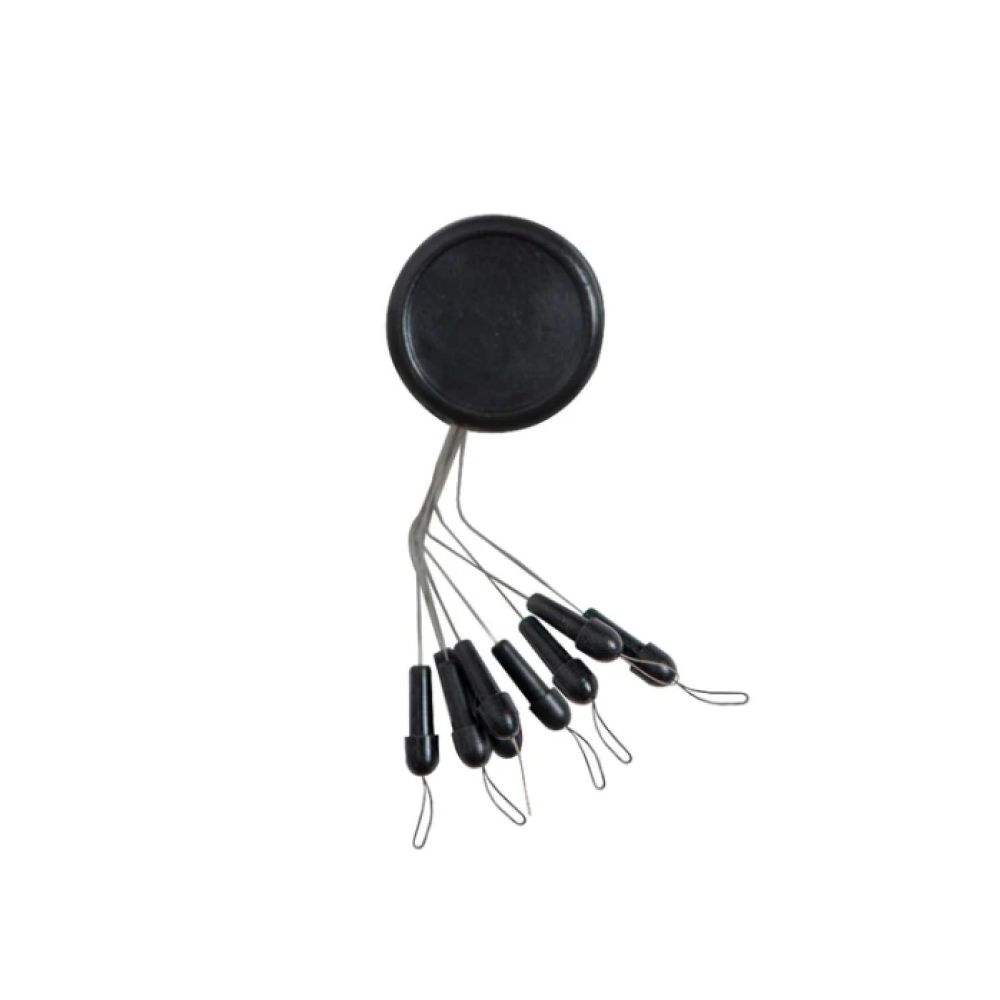 Mustad Titanx Weight Stops, Size: 4mm, Quantity: 10