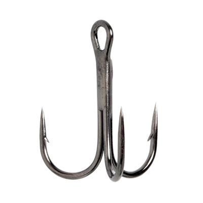 Eagle Claw L934BP Platinum Black Treble Hook