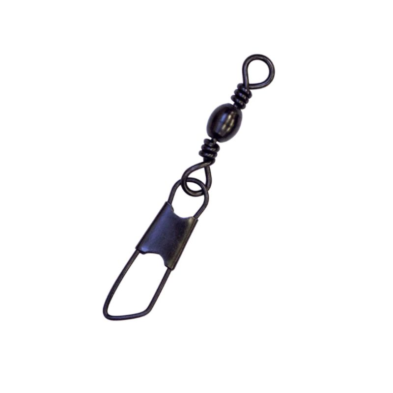 Eagle Claw 01042  Barrel Swivel with Safety Snap 14