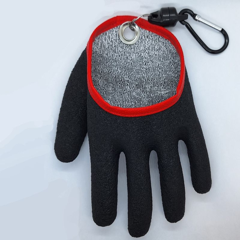 Anti Slip Fish Glove w/ Clip