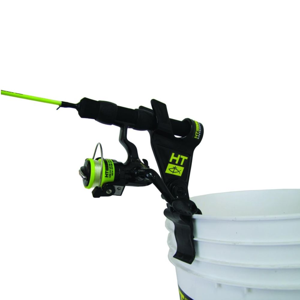 Clamp-on Bucket Rod Holder