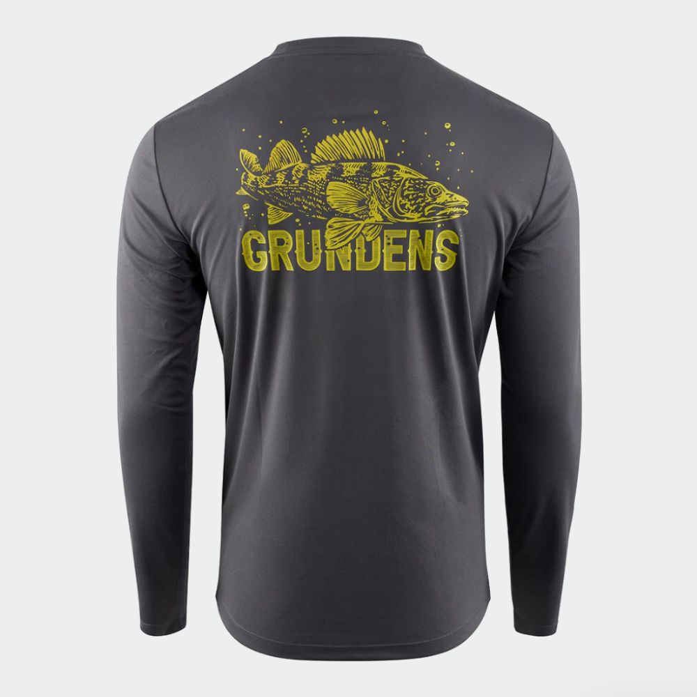 Grundens King Of The Lakes LS Tech Tee Anchor