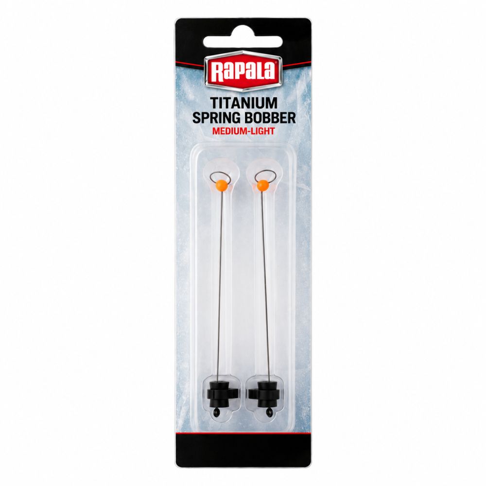 Rapala Universal Titanium Spring Bobber 4.5" - 2pk ML