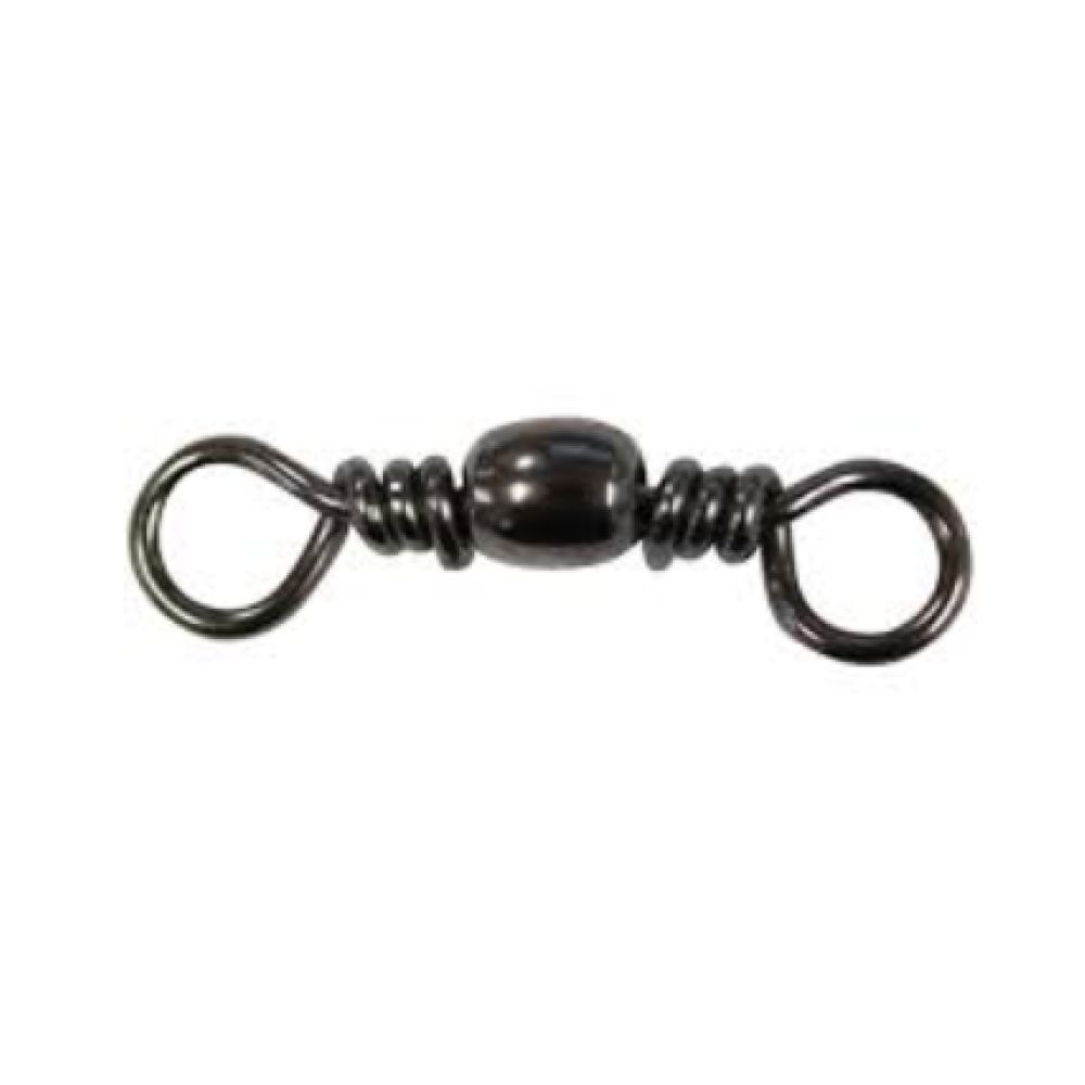 Mustad Black Barrel Swivel