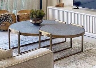 Thinstone Coffee Table, Size: 100cm