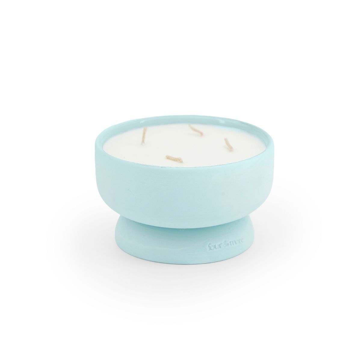 Polina Candle, Colour: Aqua
