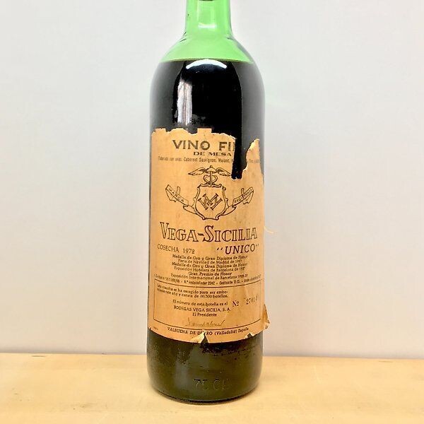Vega Sicilia Único Gran Reserva 1972 Vino de Colección